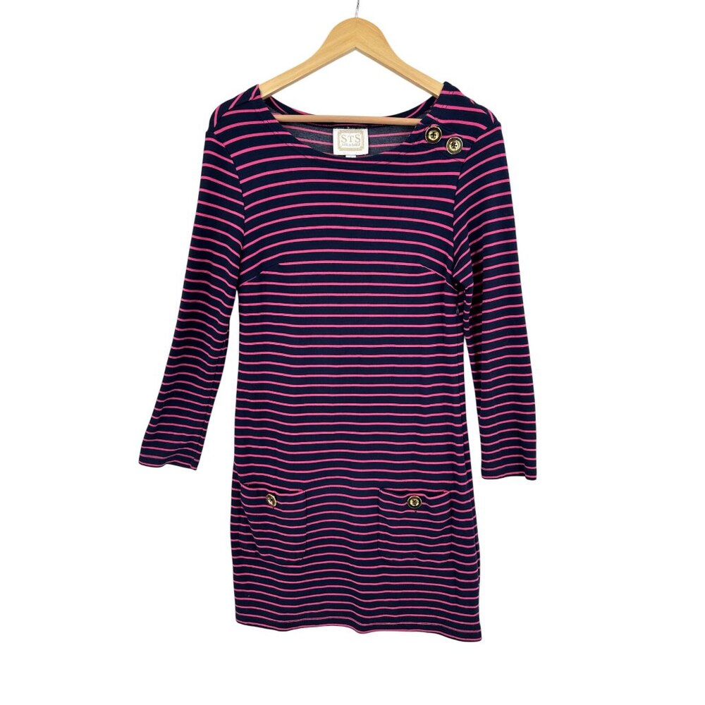 STS Sail to‎ Sable Dress Womens Size S Normcore Dark Academia Retro Nautical